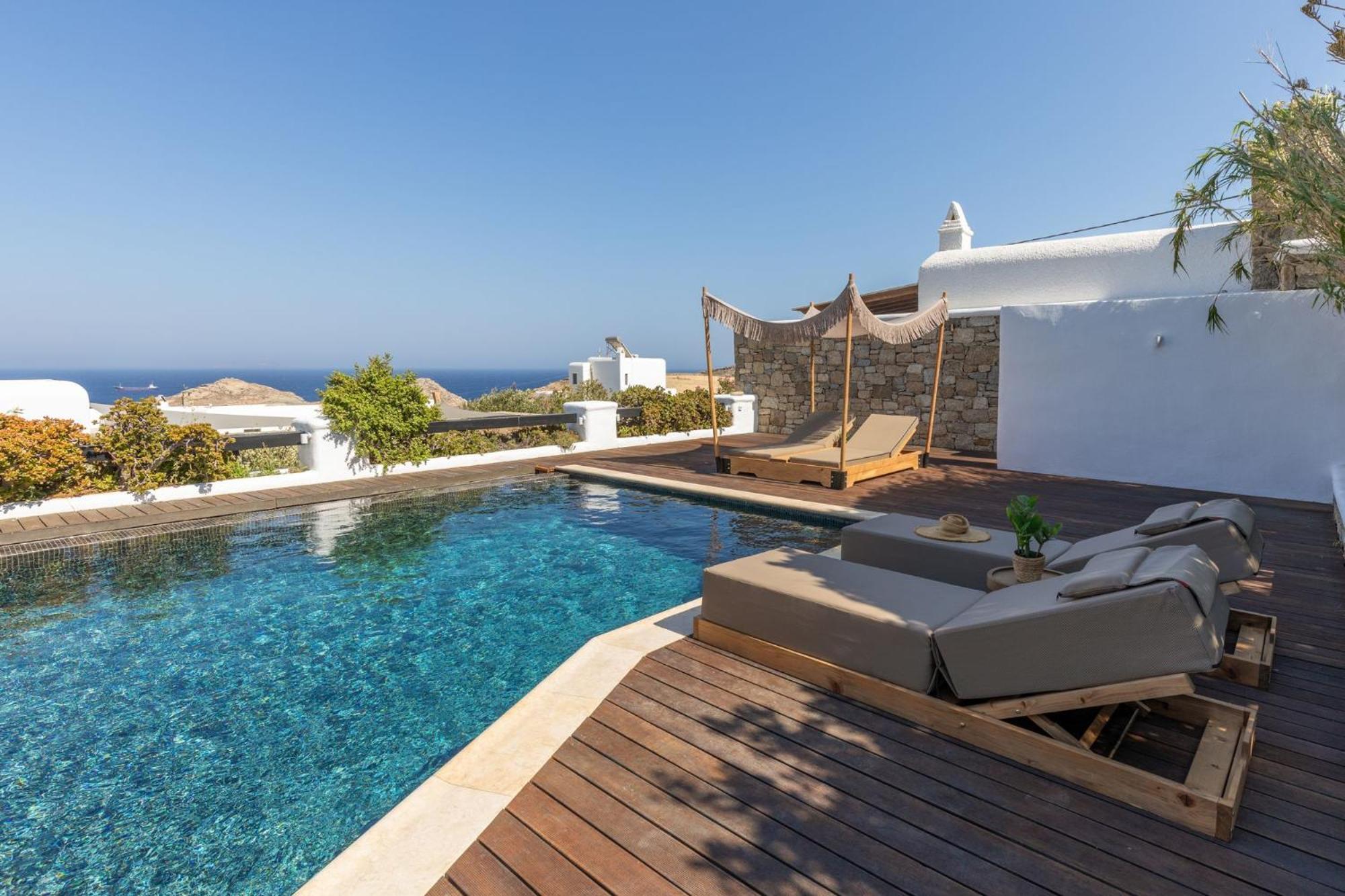 Myconian Platinum Senior & Deluxe Villas Kalafatis Exterior photo